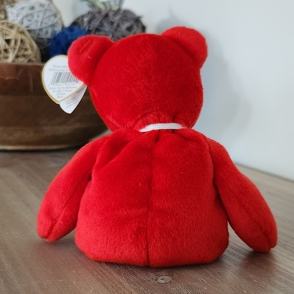 🐻Ty Beanie Baby “Osito” the Bear – 1999, Mexican Flag Edition, Excellent - Picture 5 of 16